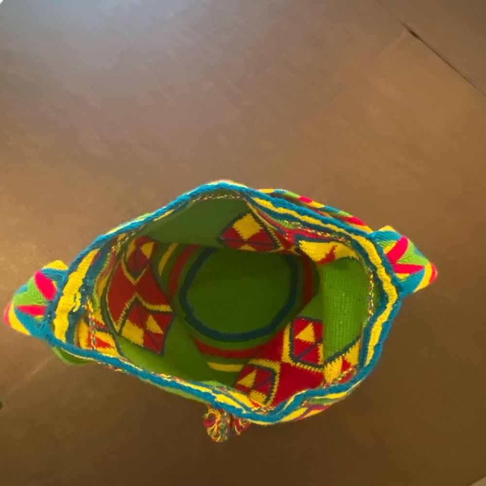 Handmade bucket bag unique - Picture 6 of 6